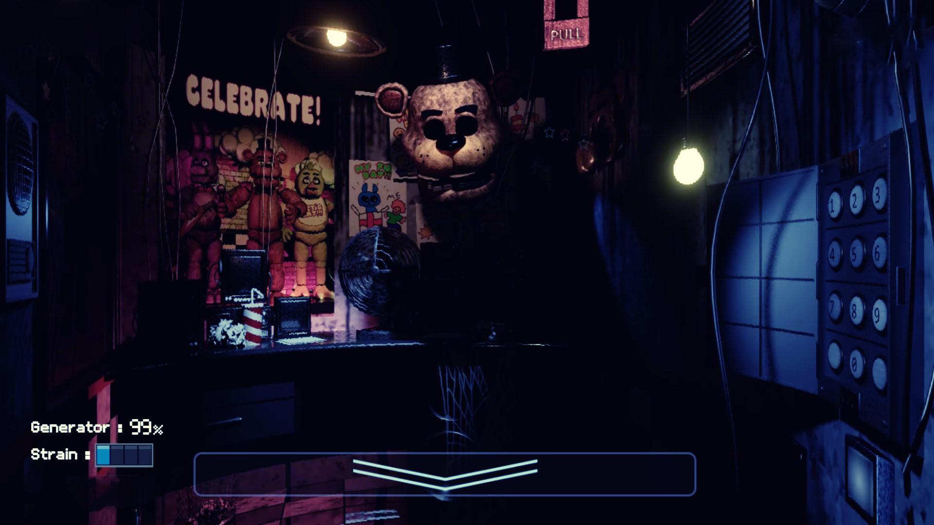 Cuplikan Layar Game FredBear's Fright Story