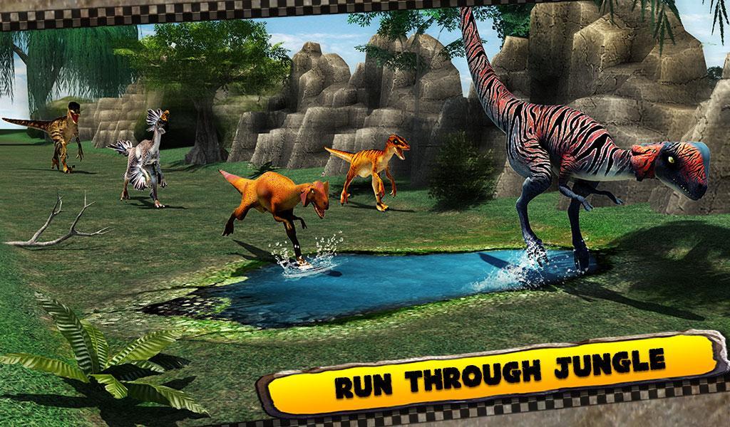 Dinosaur Race 3D ภาพหน้าจอเกม