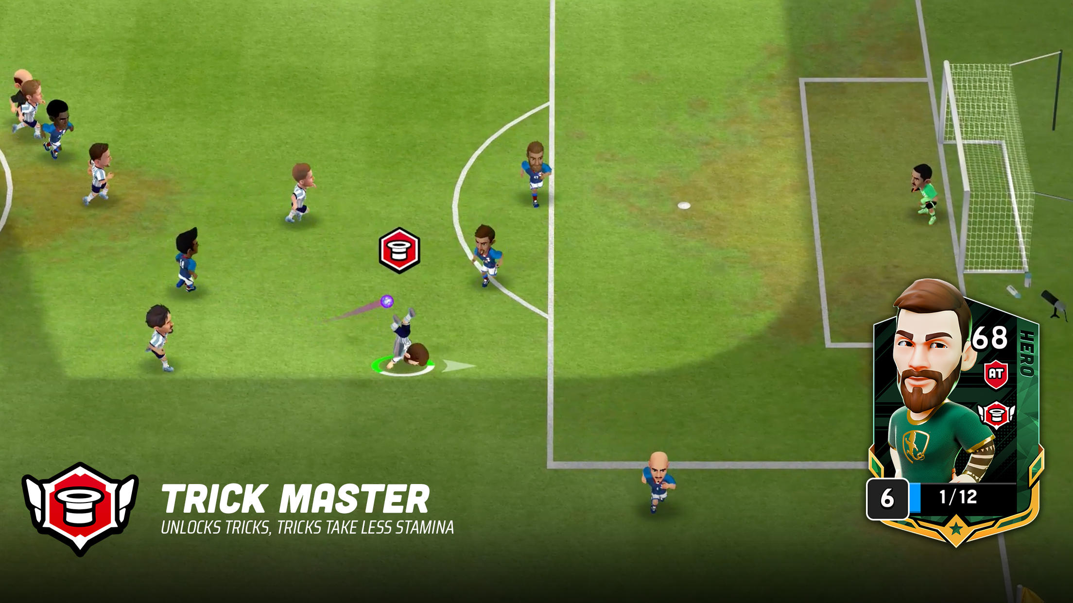 Скриншот игры Mini Football - Soccer Games