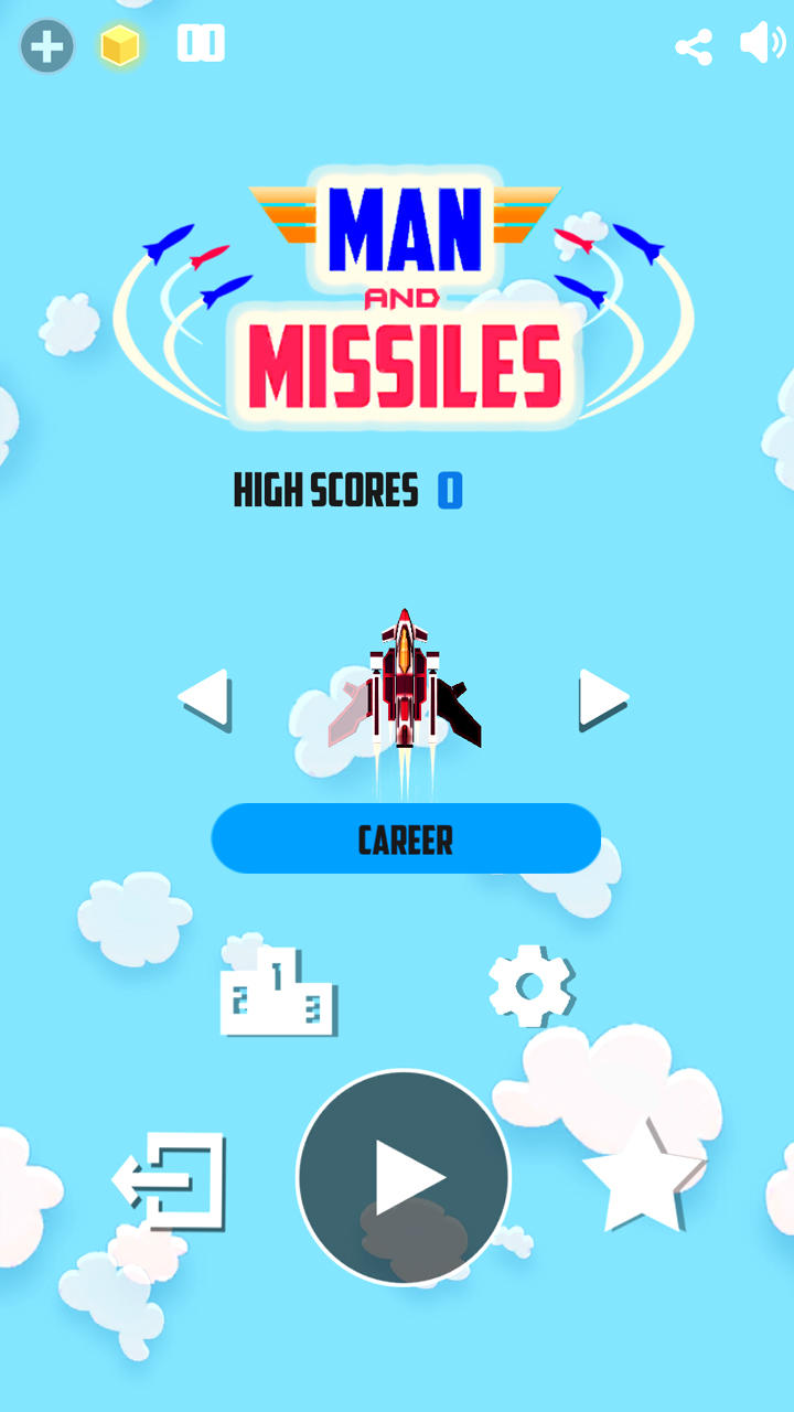 Screenshot 1 of 男とミサイル 2