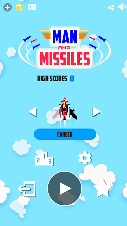 Screenshot 1 of man and missile 2