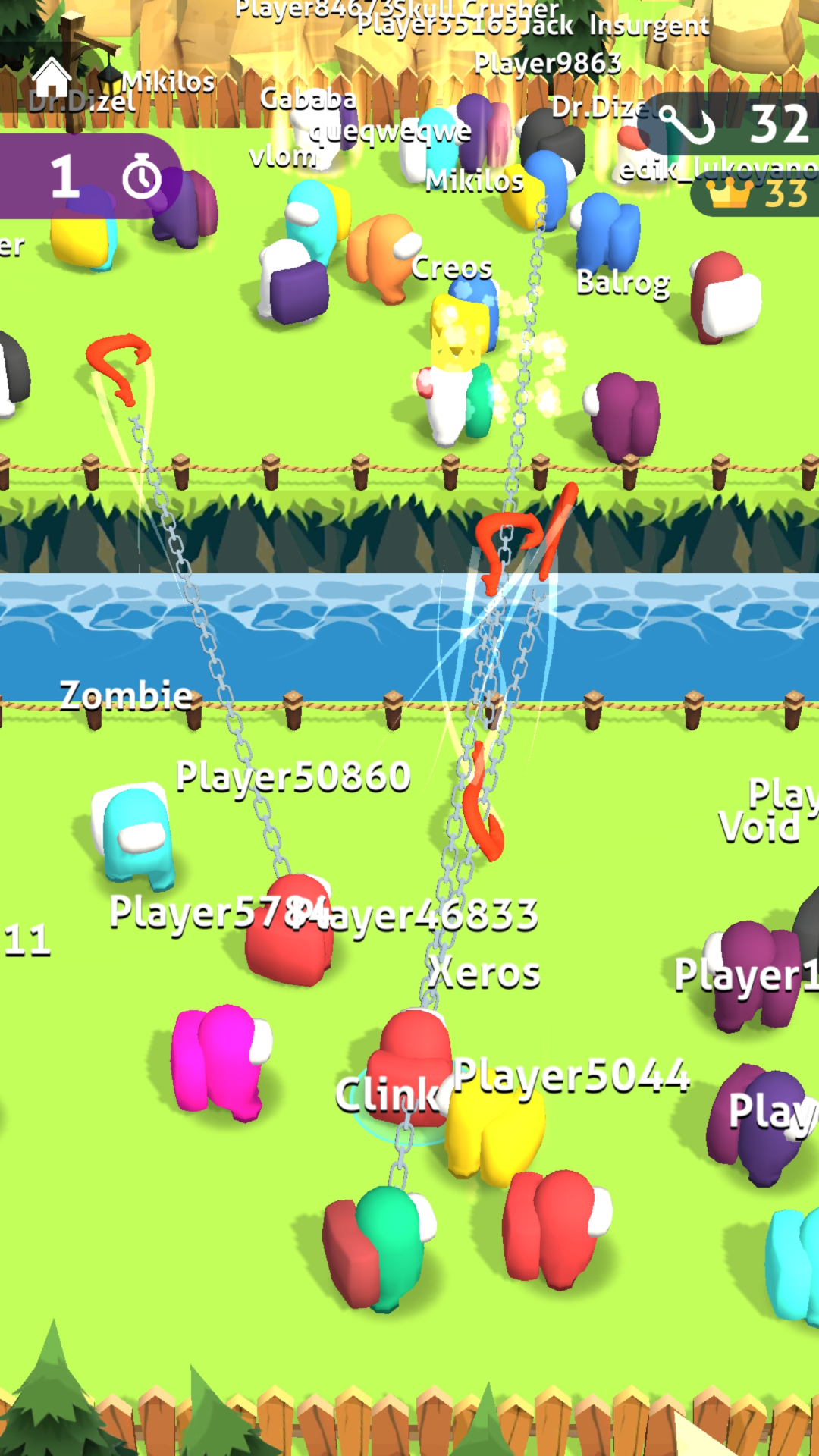 Cuplikan Layar Game Hook War 3D Game