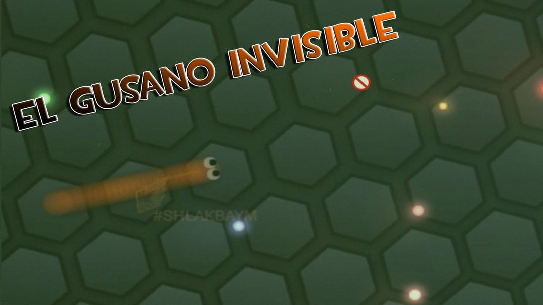 Screenshot of Skin for slither.io invisible