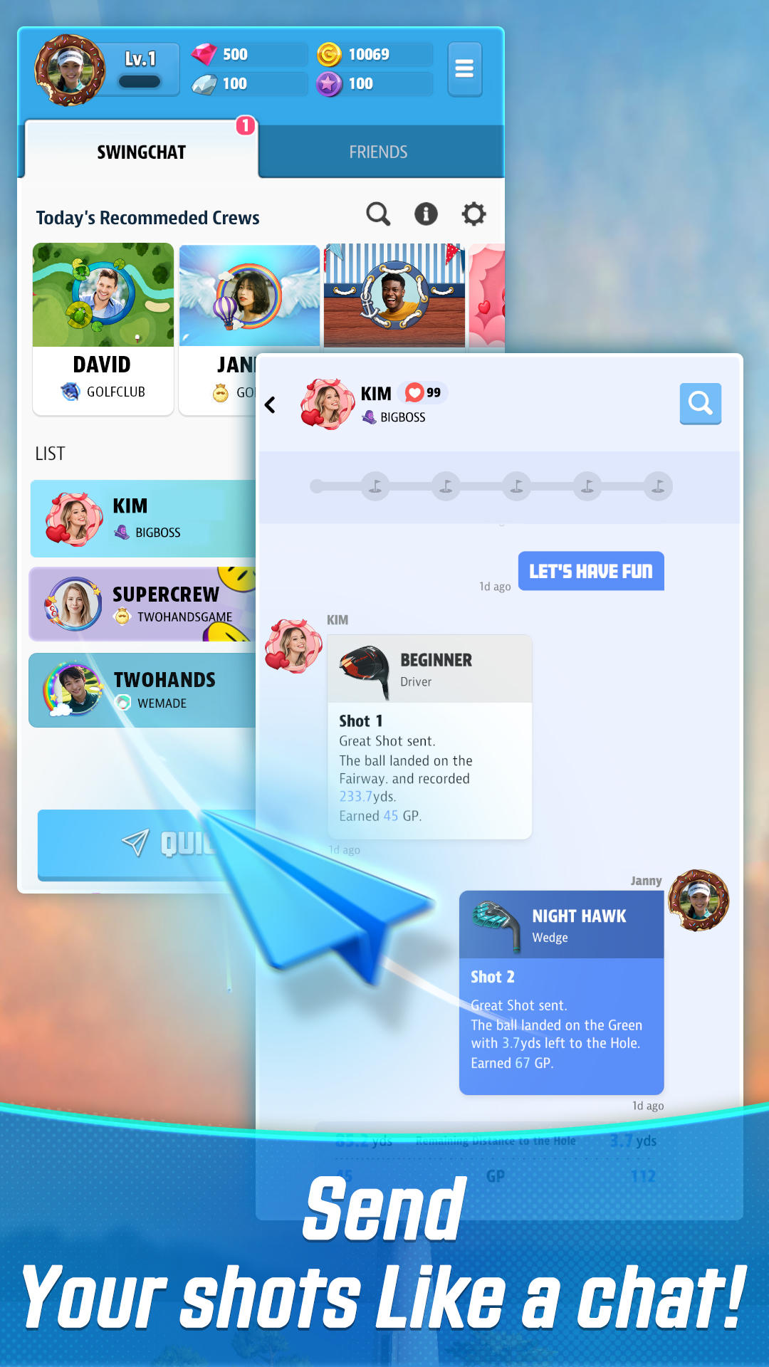 Golf Super Crew - Golf Game Game Screenshot