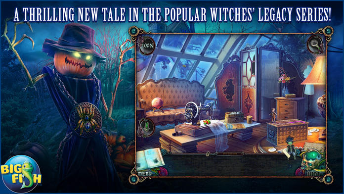 Screenshot 1 of Witches' Legacy: The Ties That Bind - A Magical Hidden Object Adventure (completo) 