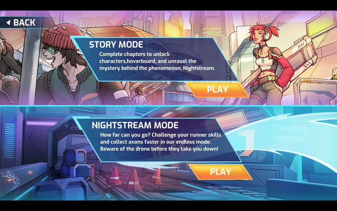 Nightstream screenshot game