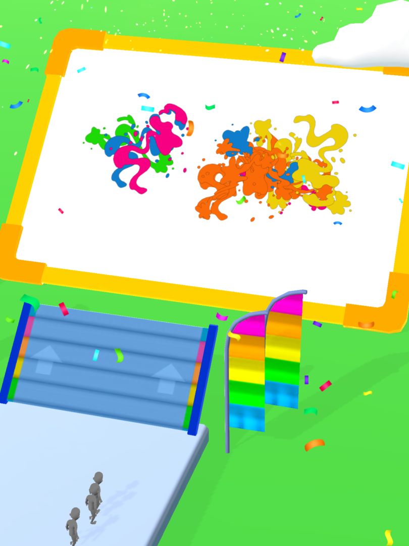 Screenshot of Color Runner