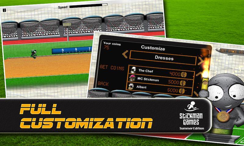 Stickman Games : Summer Game Screenshot