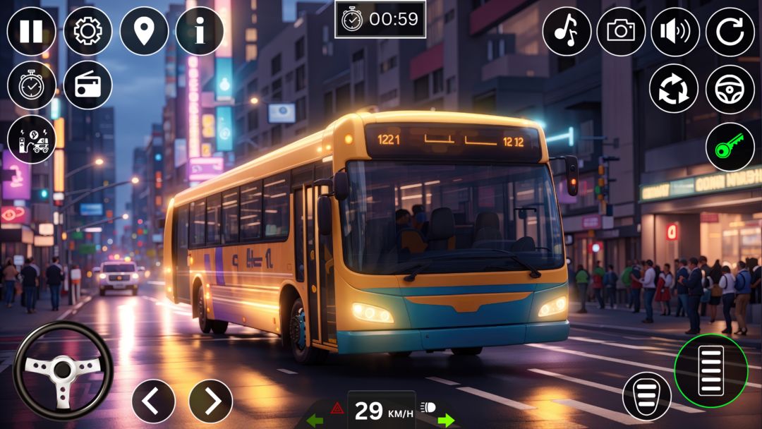 公車 模擬器 教練 司機遊戲截圖