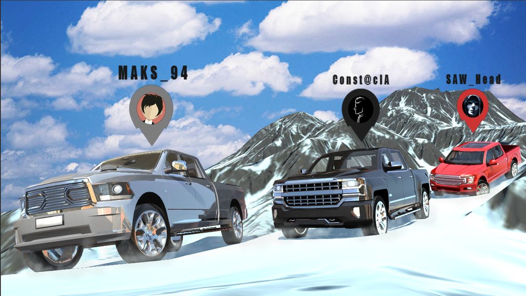 Offroad Pickup Truck Simulator 게임 스크린 샷