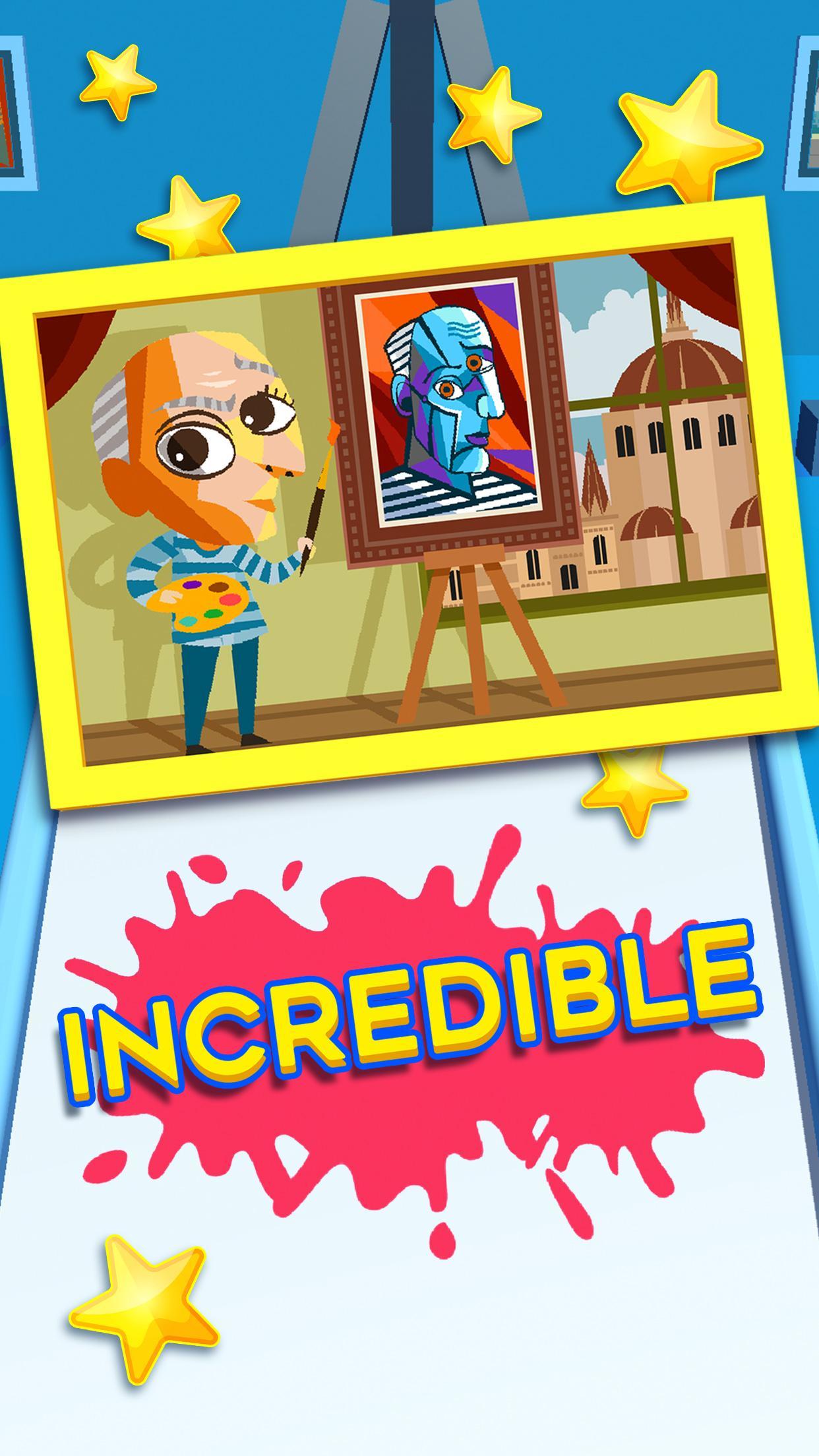 Art Ball 3D: Canvas Puzzle Game Screenshot