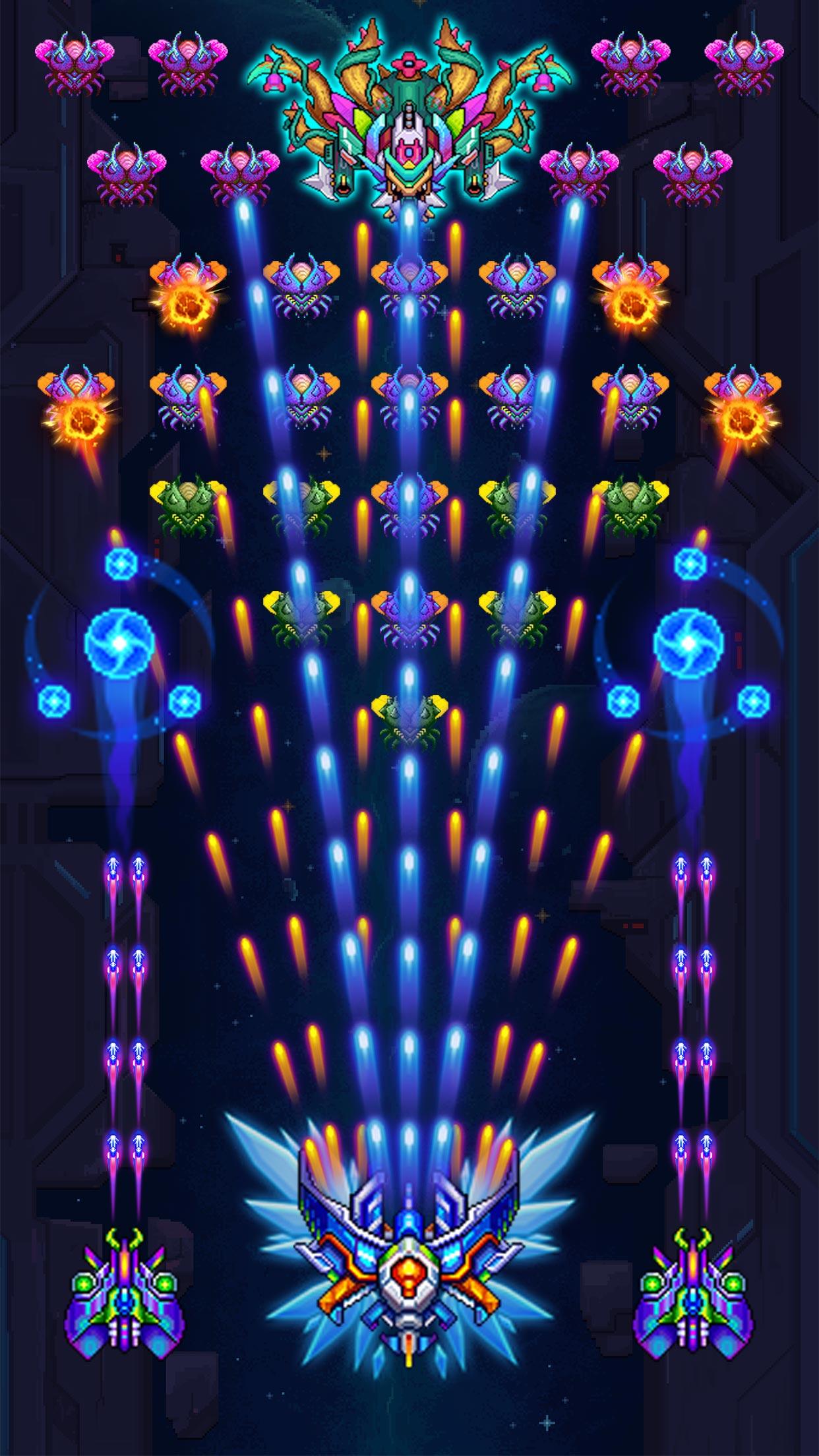 Galaxy Squad Space Shooter Game Screenshot