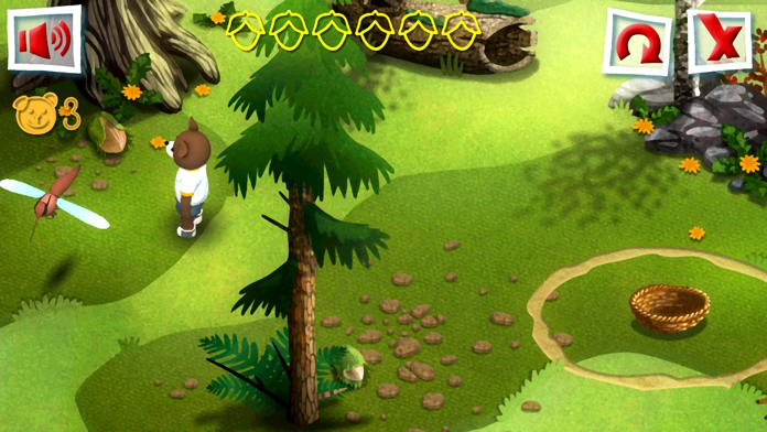 Teddy Floppy Ear - Kayaking Game Screenshot