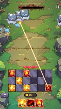 Dice TD RPG Game Screenshot