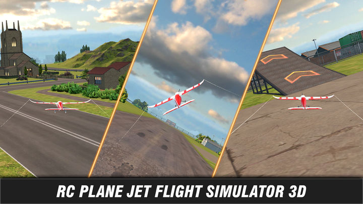 Screenshot 1 of RC Plane Jet Flight Simulator 0.5.0.9
