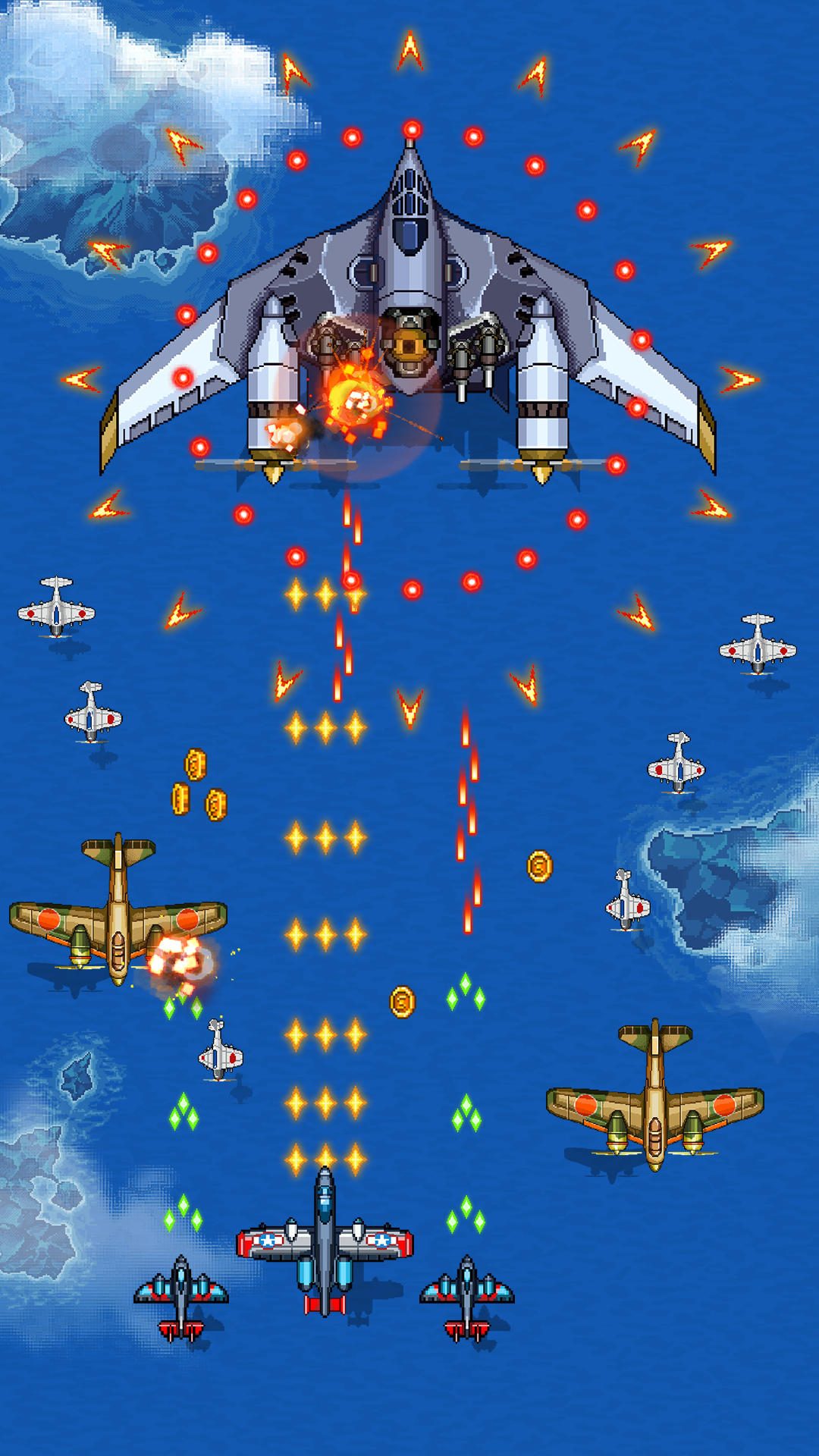 1945空軍：飛行機シューティングゲームのキャプチャ