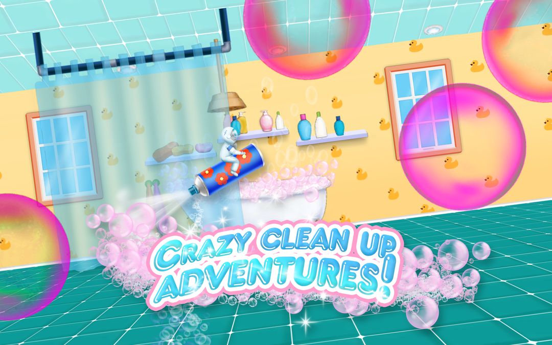 Baby Toilet Race: Cleanup Fun 게임 스크린 샷
