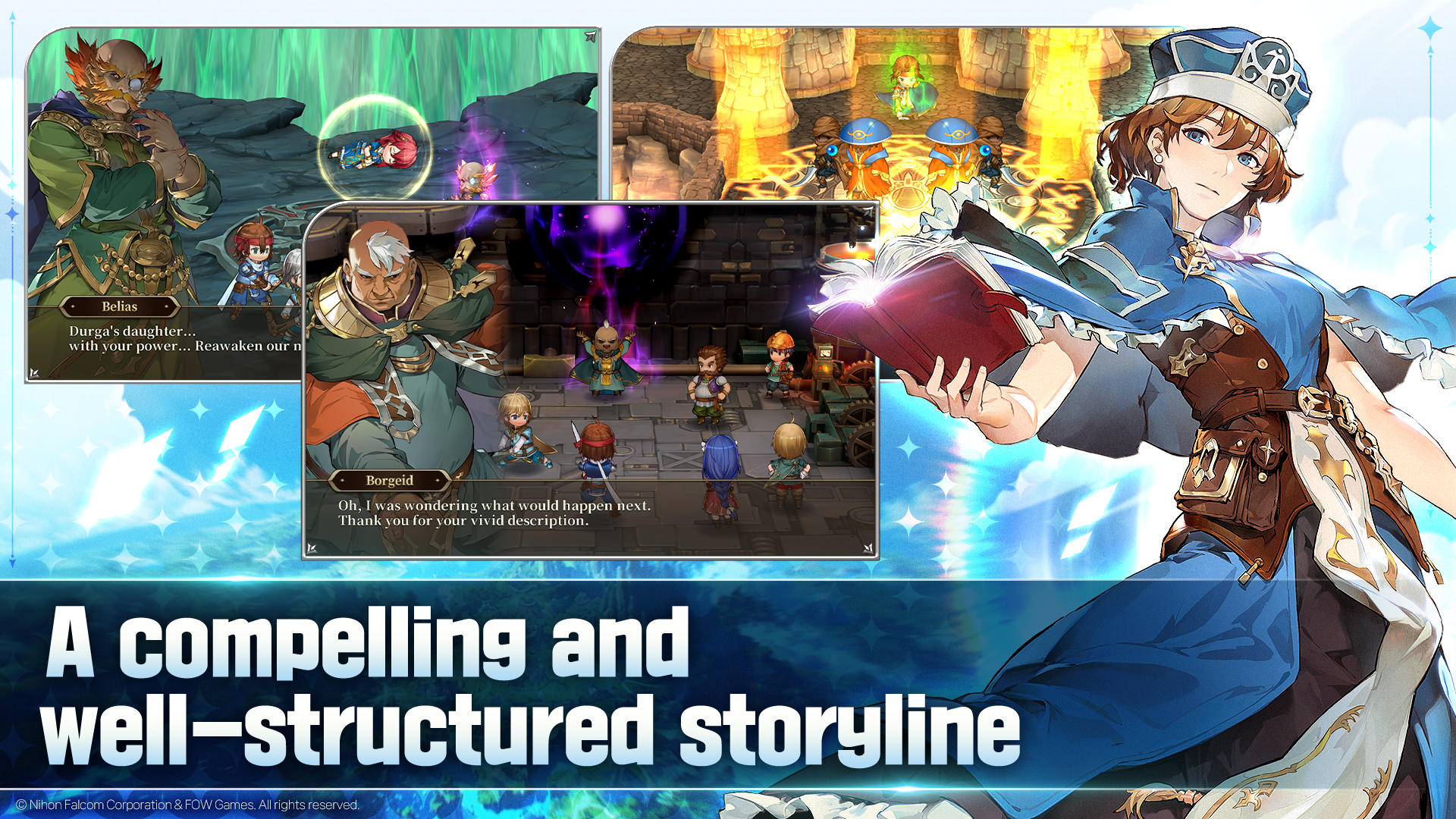 The Legend of Heroes : Gagharv Game Screenshot