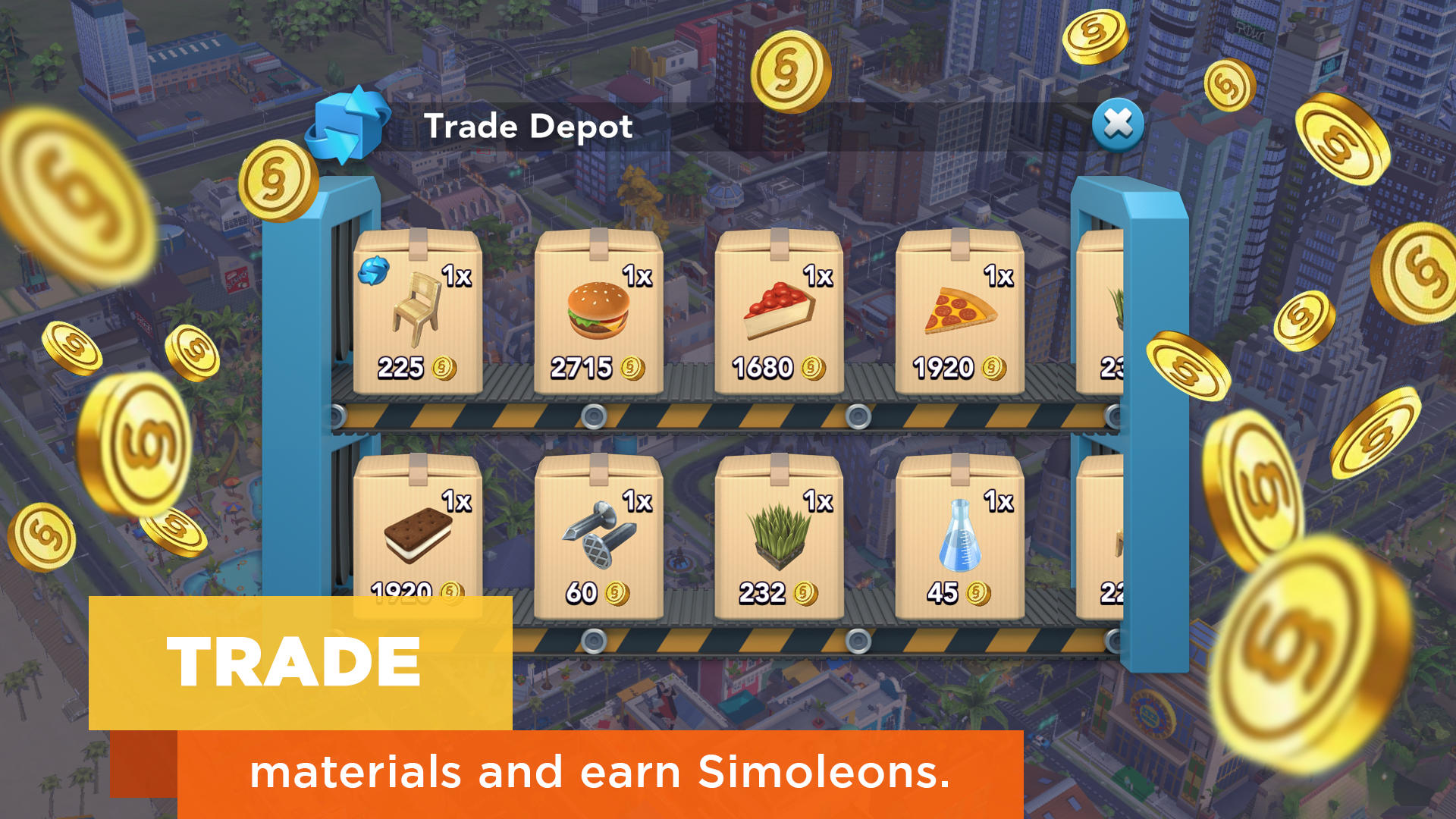 SimCity BuildIt ภาพหน้าจอเกม