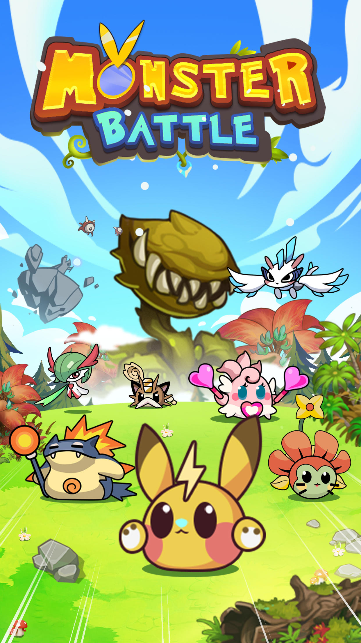 Cuplikan Layar Game Monster Battle: RPG Adventure