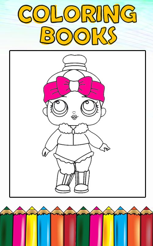 Screenshot of How To Color LOL Doll Surprise -Coloring Game
