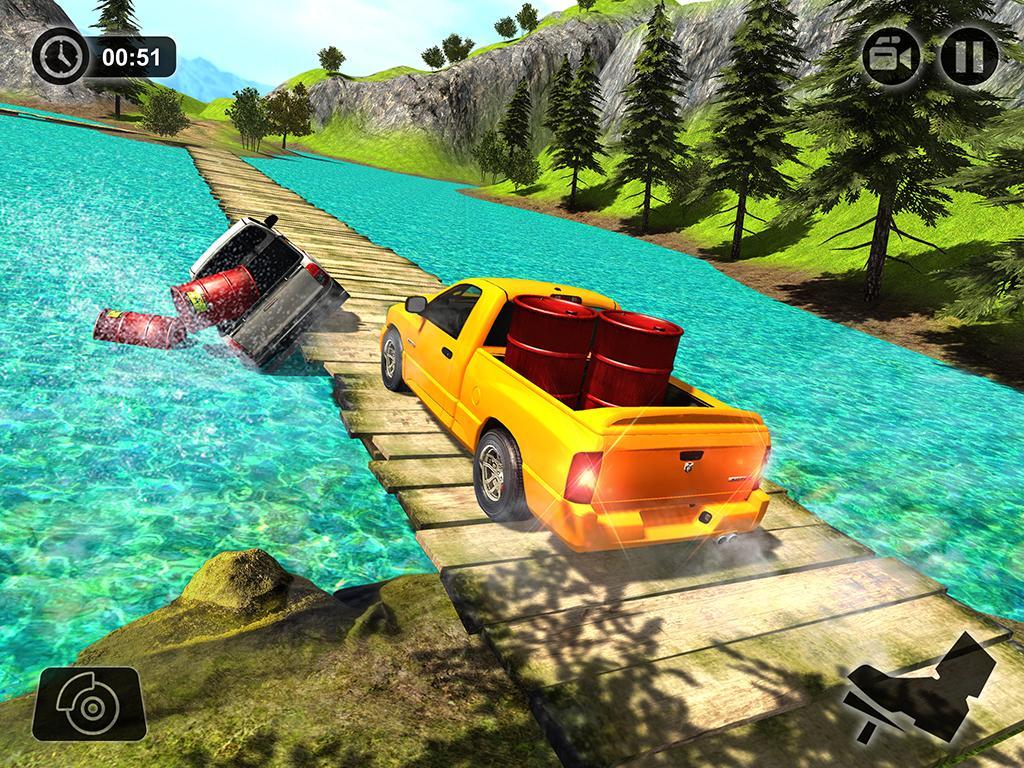 Offroad Hilux Pickup Truck Dri Game Screenshot