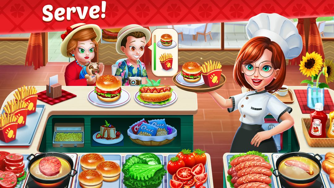 Cooking Frenzy: 🍕❤️Food Games Fever & Diary🍕❤️遊戲截圖