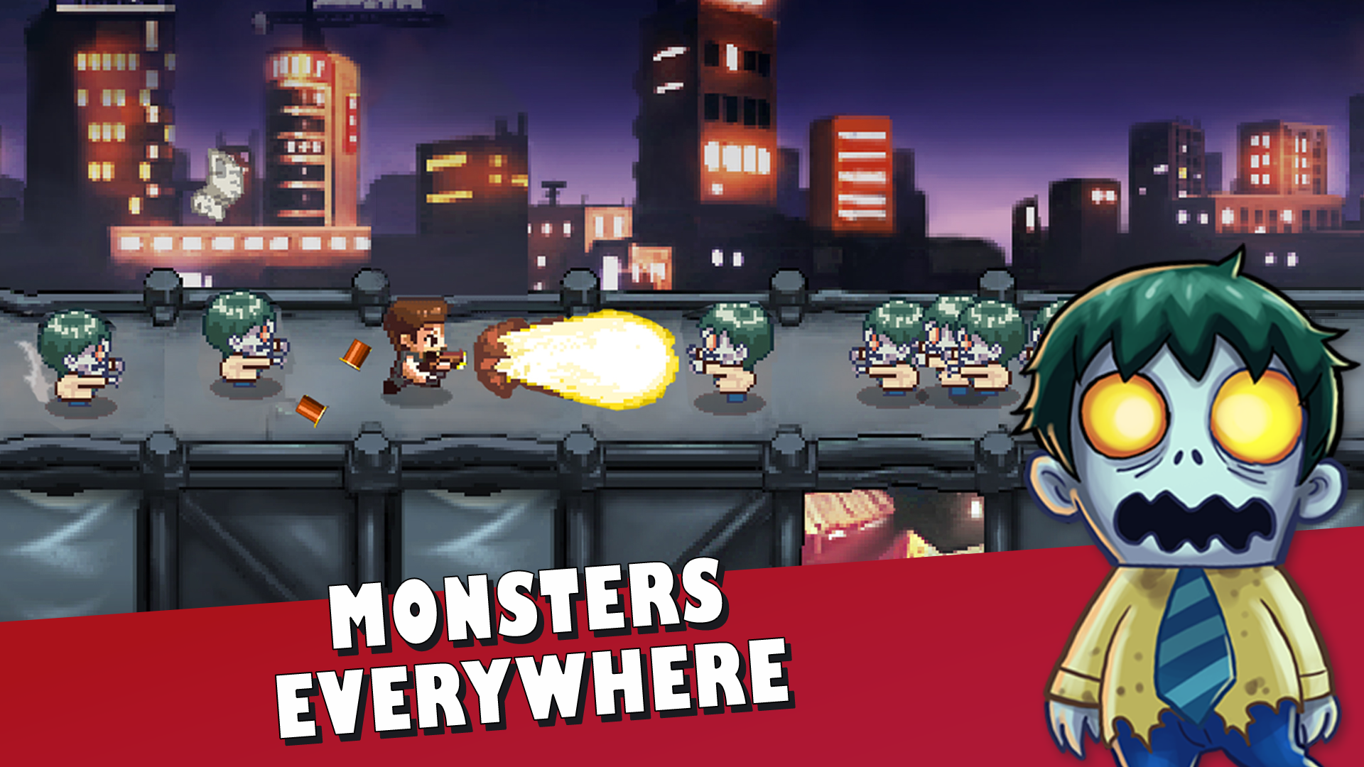 Monster Dash Game Screenshot