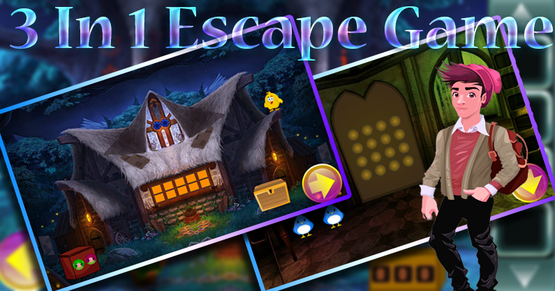 Three In One Escape Game - 3 In 1 Escape Game Game Screenshot