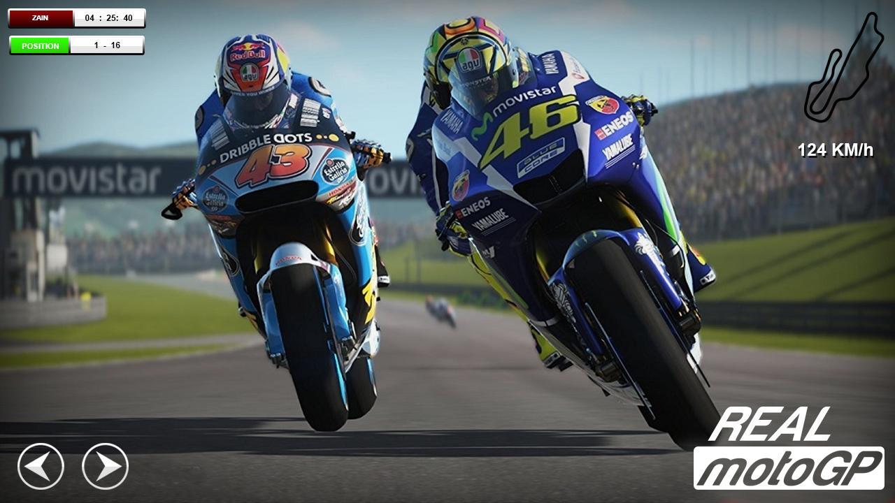 Screenshot 1 of MotoGP Racer - ការប្រណាំងកង់ឆ្នាំ 2019 1.0.5