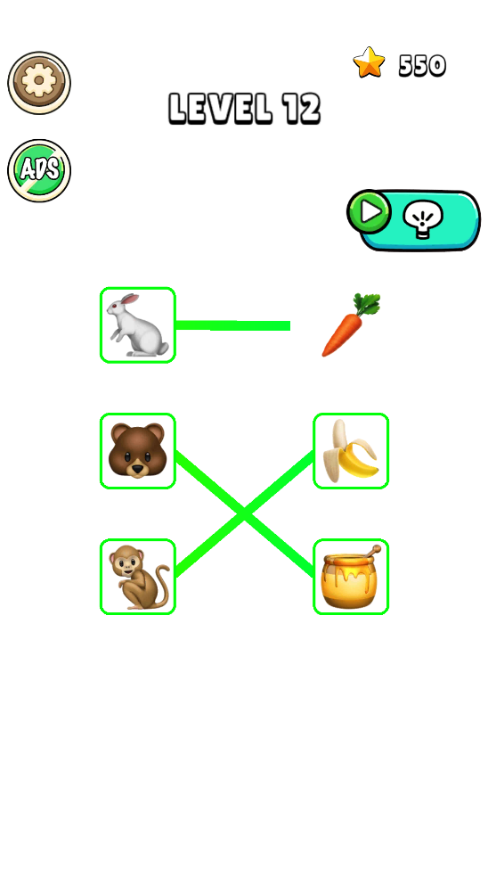 Screenshot 1 of Emoji Connect Puzzle : Jeu d'association 0.6.6