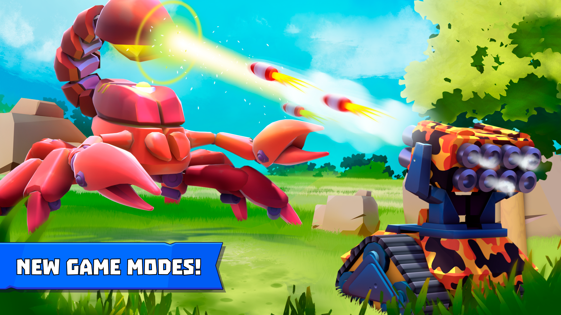 Tanks a Lot - 3v3 Battle Arena Game Screenshot