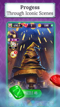 Скриншот игры Harry Potter: Puzzles & Spells