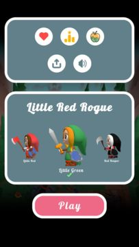 Cuplikan Layar Game Little Red Riding Rogue