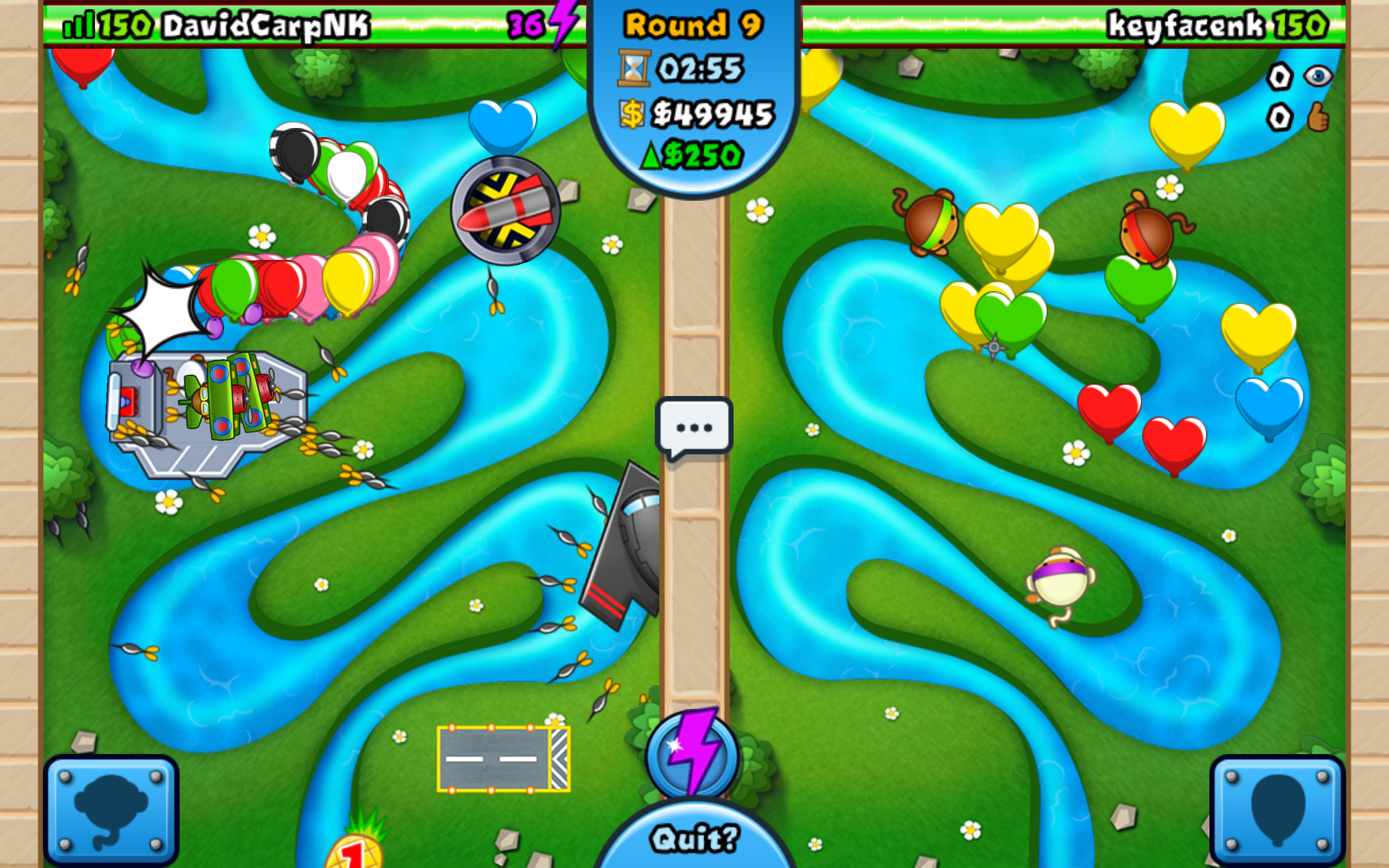 Bloons TD Battles Game Screenshot