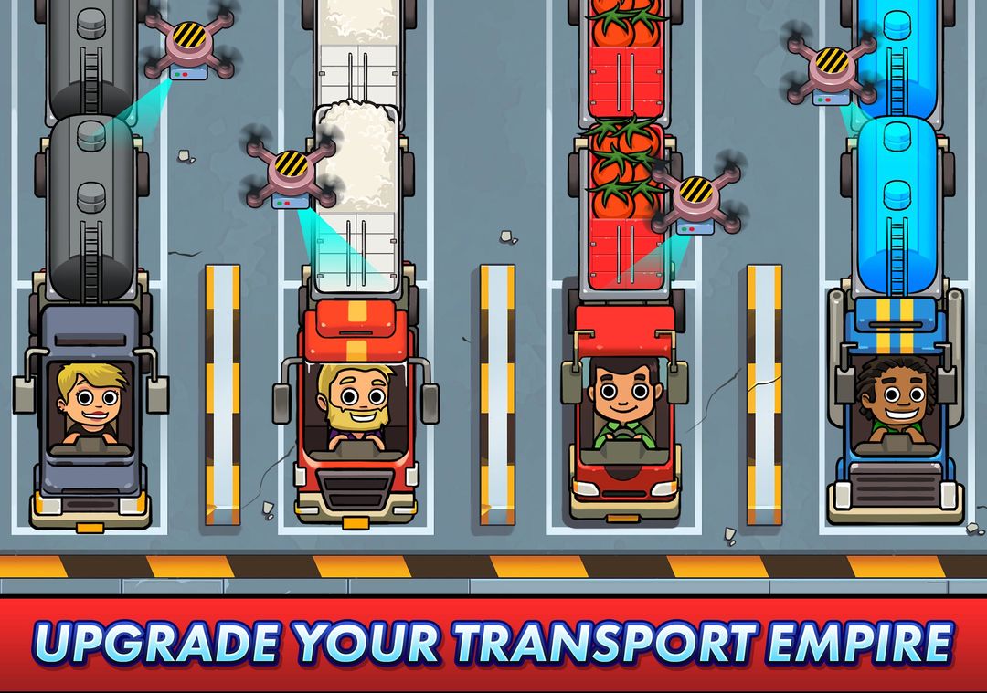 Transport It! - Idle Tycoon ภาพหน้าจอเกม