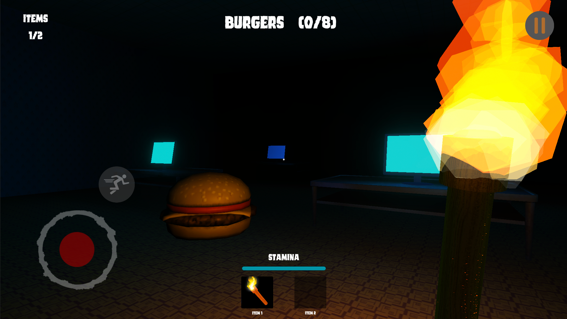 MR Noob Eat Burger Game Screenshot