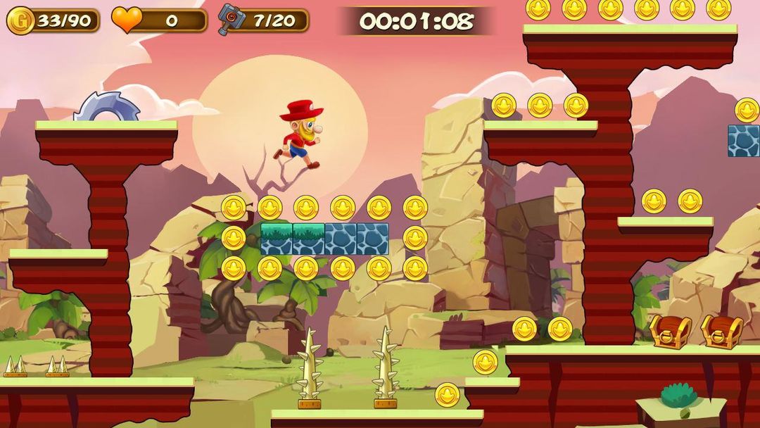 Super Adventure of Jabber screenshot game