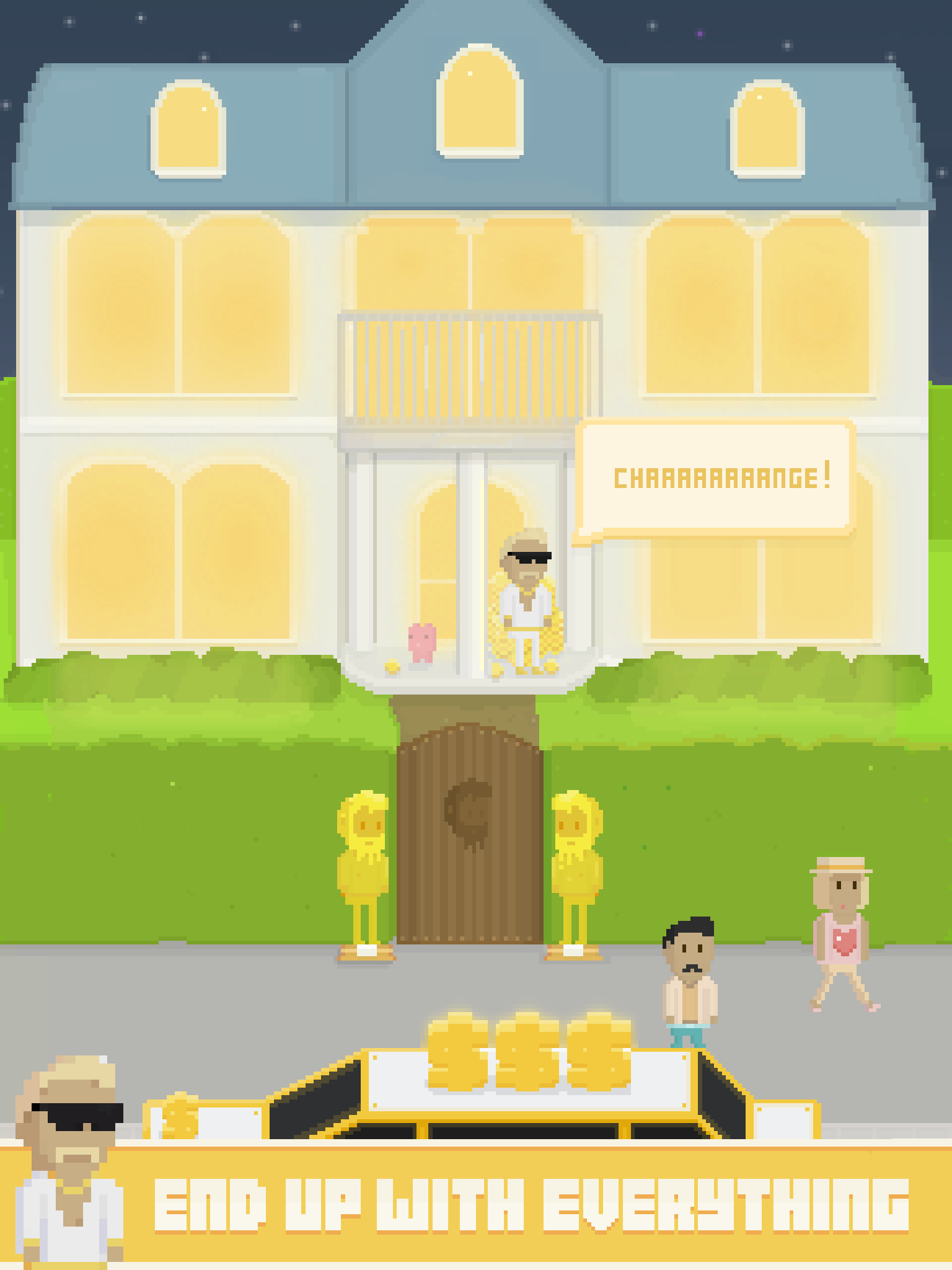 Virtual Beggar Game Screenshot