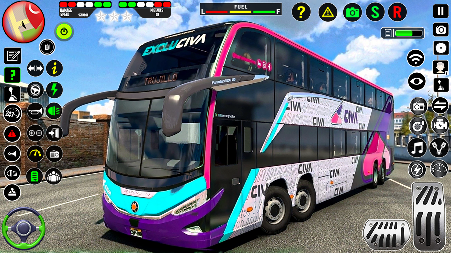 jogo de ônibus urbano american versão móvel andróide iOS apk