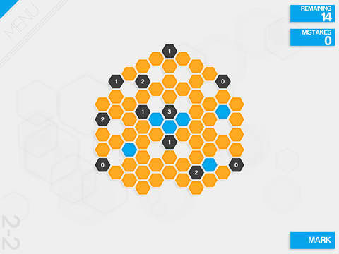Hexcells Game Screenshot