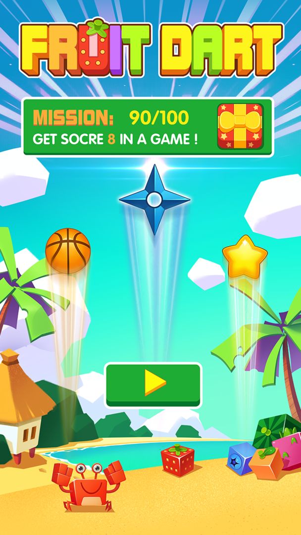 Fruit Dart screenshot game