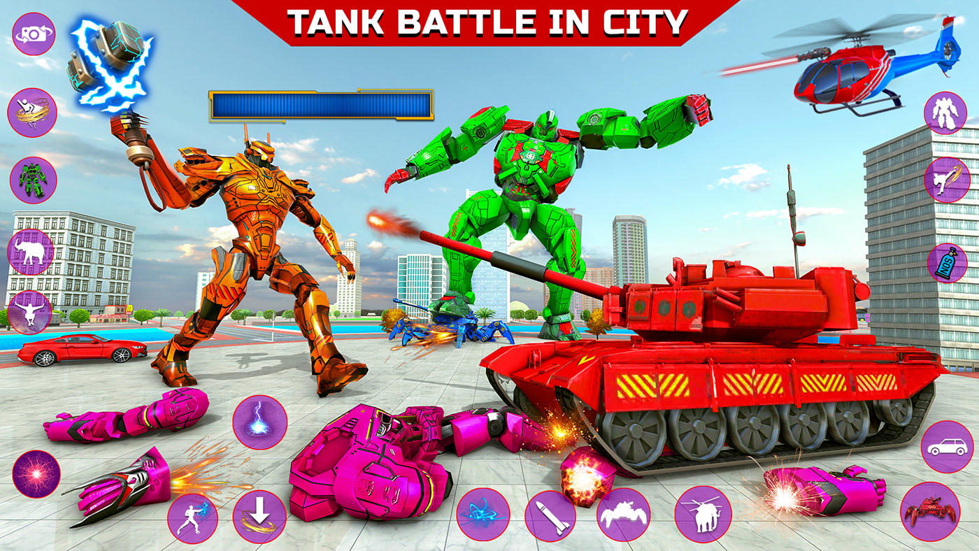 Robot War CarRope Hero android iOSTapTap