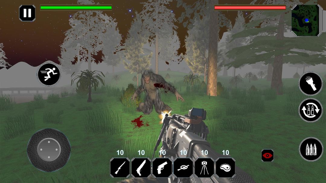 Screenshot of Finding Bigfoot - Yeti Monster Survival Game