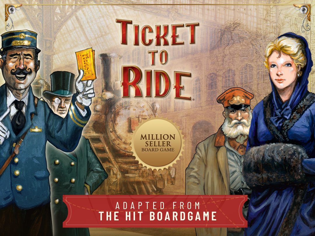 Ticket to Ride Classic Edition 게임 스크린 샷
