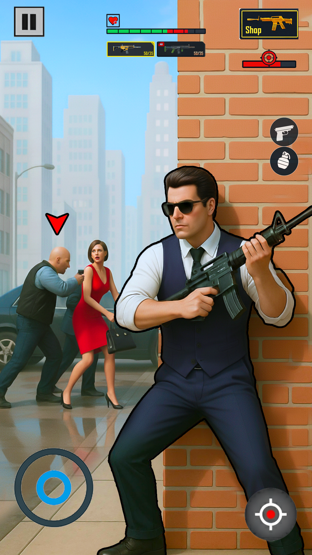 Elite Agent: Gun Shooting Game Game Screenshot