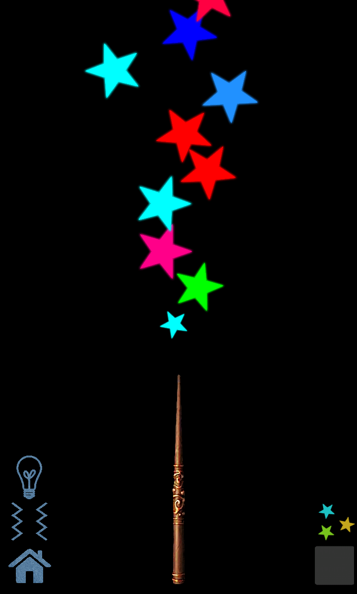 Magic wand simulator Game Screenshot