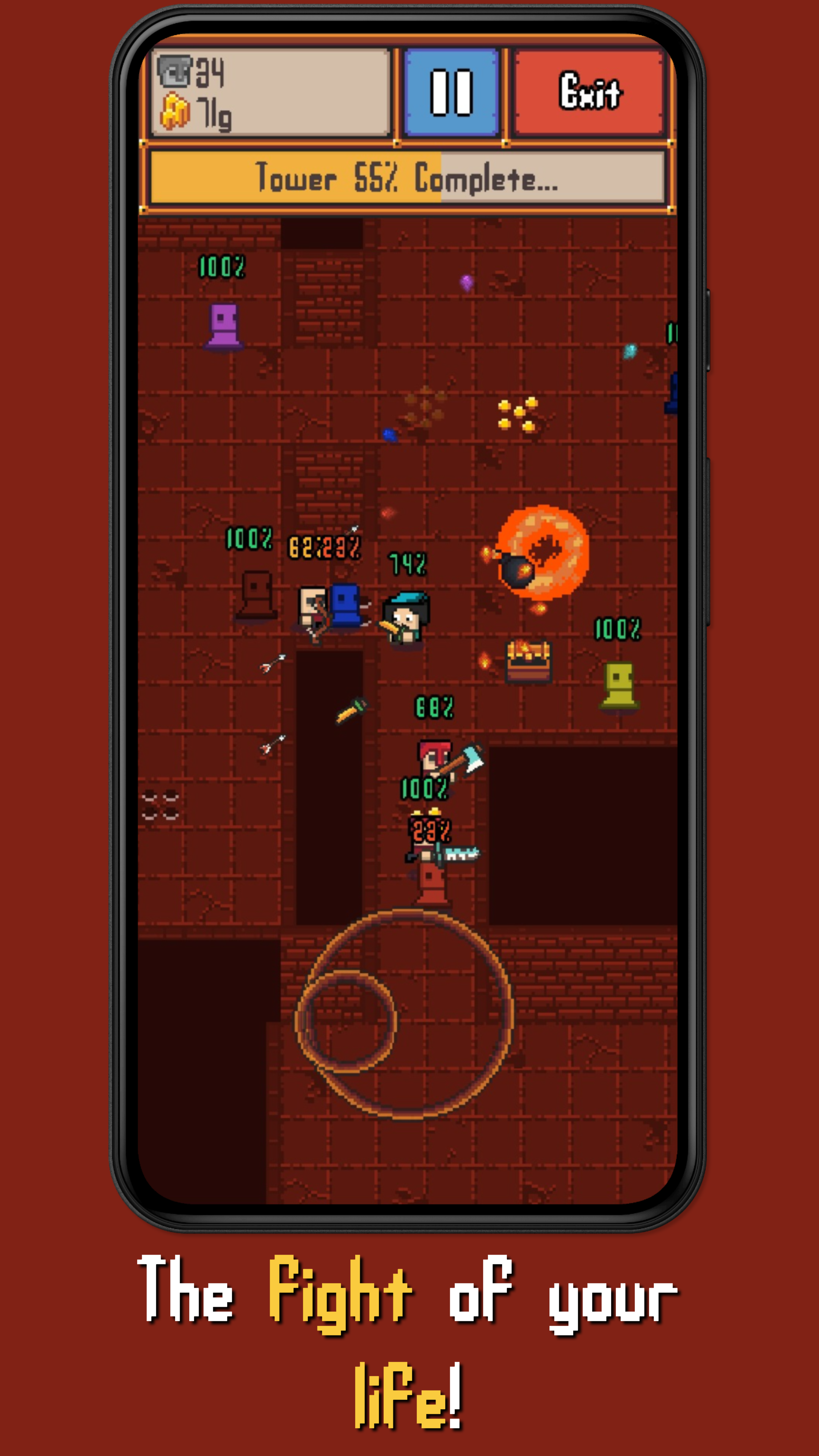 Tower Survivor: Rise, Conquer. Game Screenshot