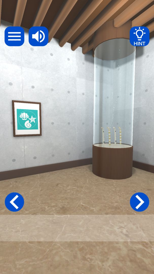 密室逃脫：咖啡館水族館遊戲截圖