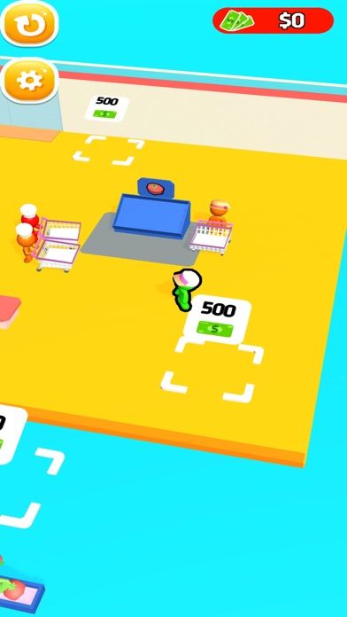 My Mini Mart 3D Idle Game Screenshot